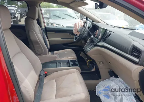 2022 Honda Odyssey Ex z USA, uszkodzony, nr VIN 5FNRL6H53NB005686